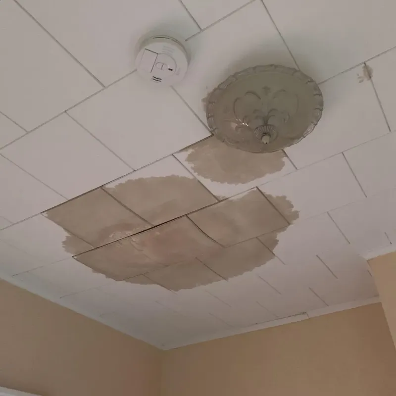 Ceiling Water Damage Repair in Wareham Center, MA