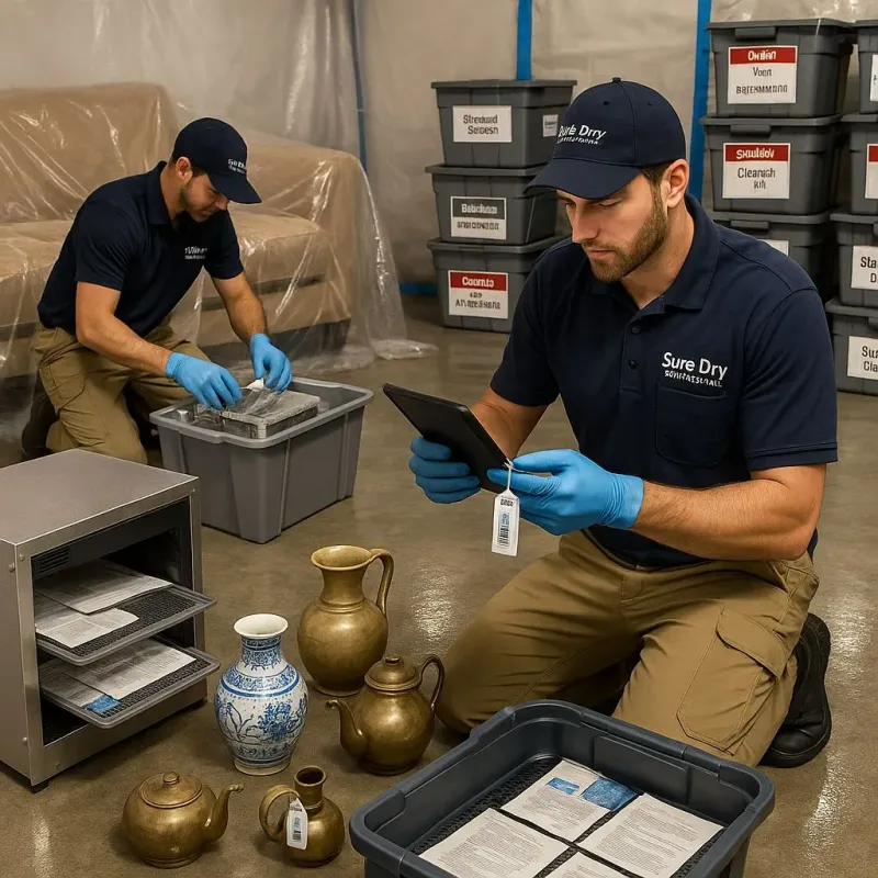 Content Protection and Restoration process in Wareham Center, MA